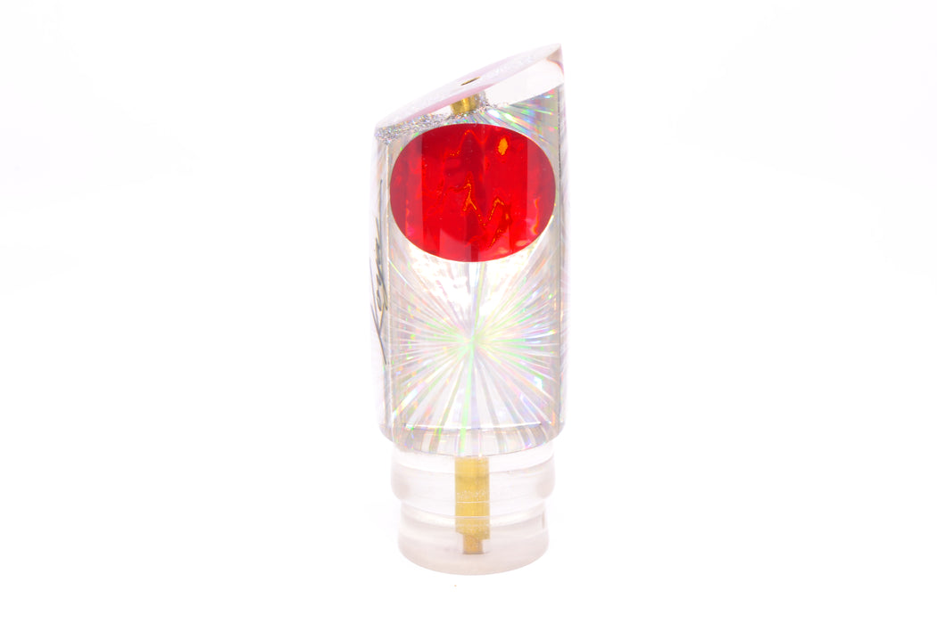 Koya Lures Silver Rainbow Starburst Red Eyes Large 614 14" 7oz