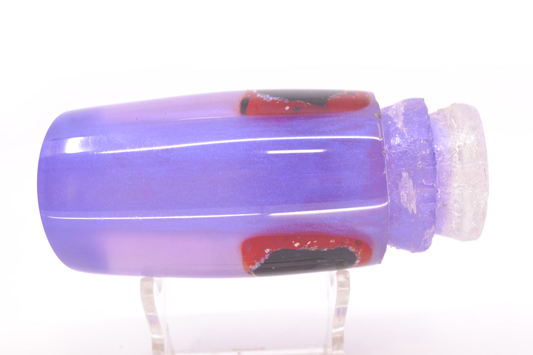 Joe Yee Lures by KEGZ Purple-Blue Pearl Black-Silver-Red Eyes 501 12" 5oz