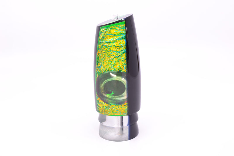 Moyes Lures Green Dichro Black Back Taxi Eyes Large Plunger 14" 8.2oz