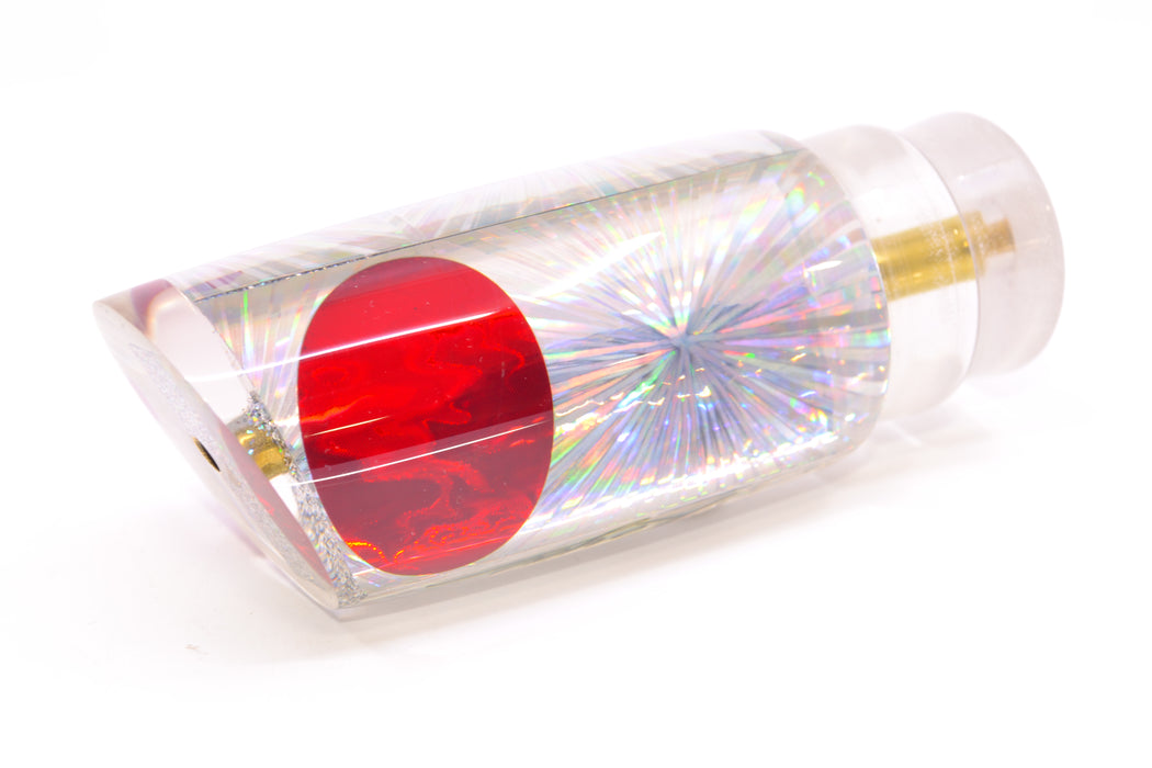 Koya Lures Silver Rainbow Starburst Red Eyes Large 614 14" 7oz