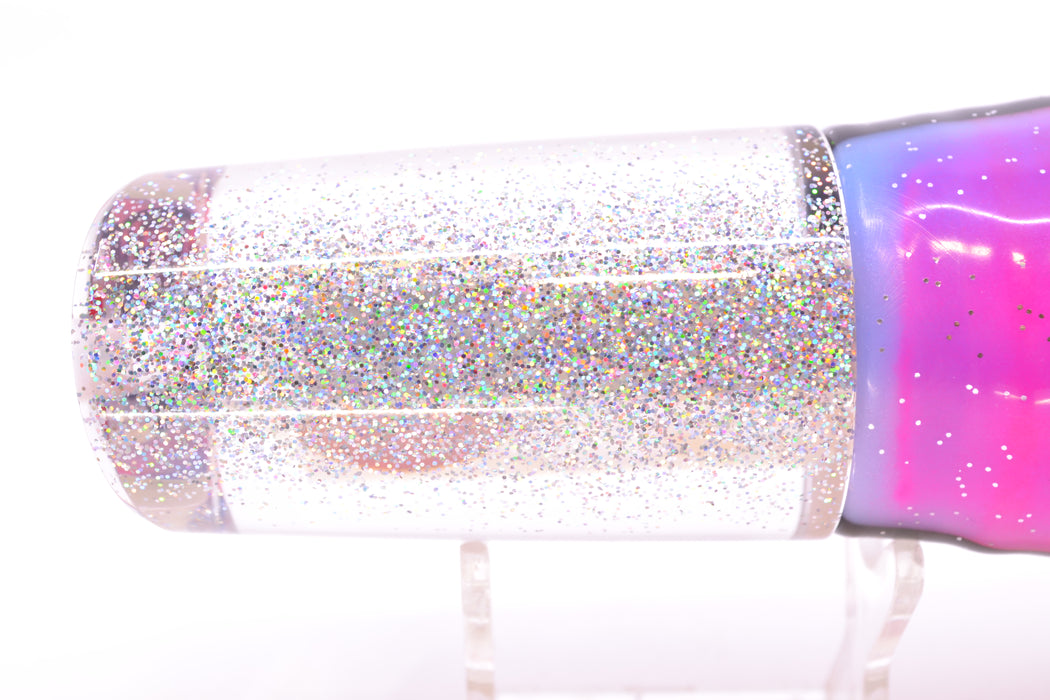 TANTRUM Lures White MOP Silver Back Red Eyes Large Kaboom 12" 11oz Skirted Gay Bob GZE