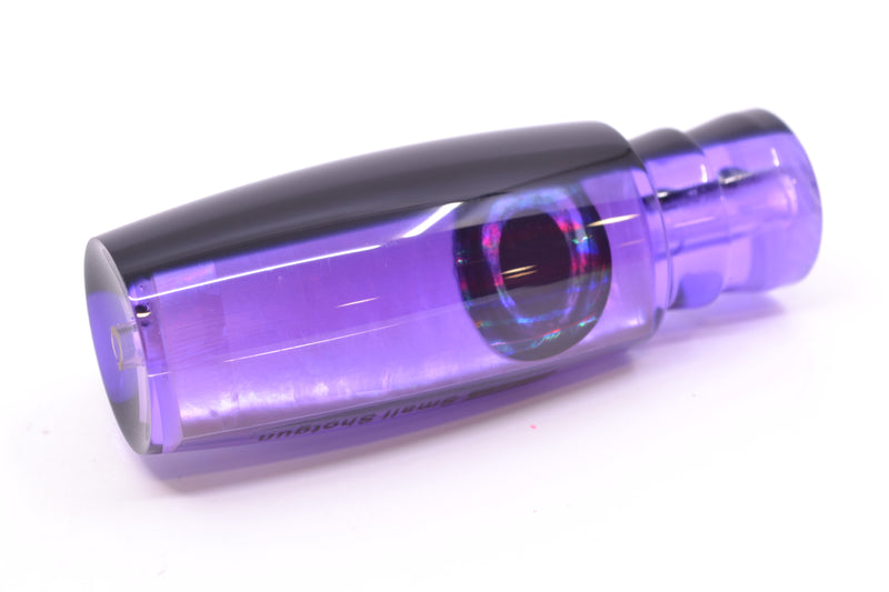 Moyes Lures Purple MOP Black Back Taxi Eyes Small Shotgun 9" 2oz