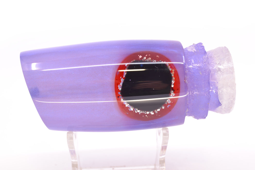 Joe Yee Lures by KEGZ Purple-Blue Pearl Black-Silver-Red Eyes 501 12" 5oz