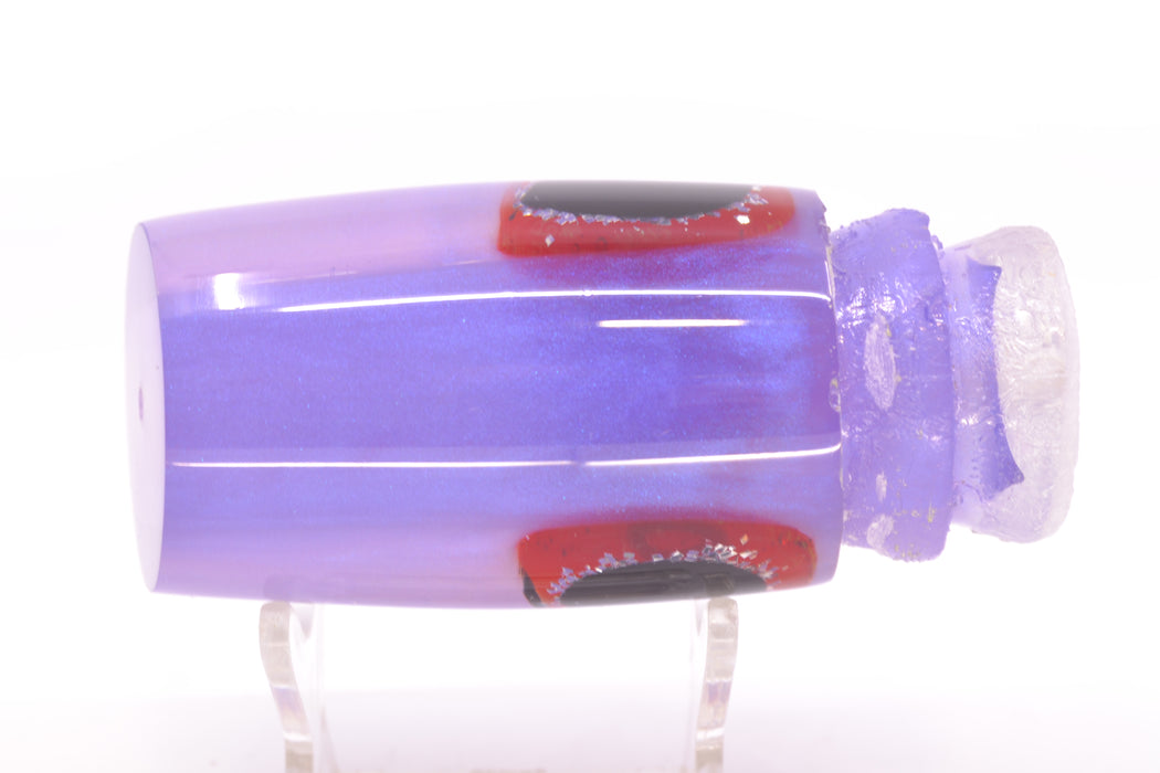 Joe Yee Lures by KEGZ Purple-Blue Pearl Black-Silver-Red Eyes 501 12" 5oz