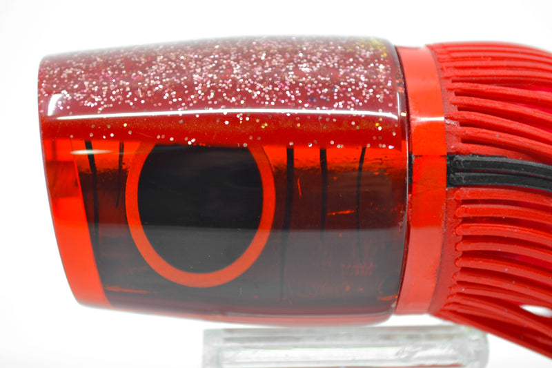 Amaral Lures Orange Chrome-Mirrored Red Back Ta'aroa 14" 9oz