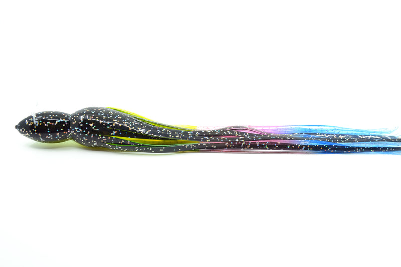 #11921 BOM Replacement Skirt - "Magic Johnson" Black-Rainbow Holo Glitter