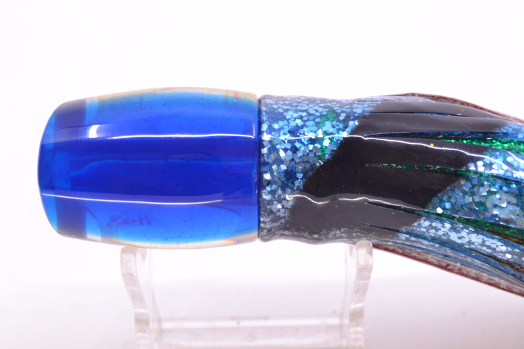 Marlin Magic Golden MOP Blue Back Red Eyes Small Ruckus 9" 5oz Skirted Evil