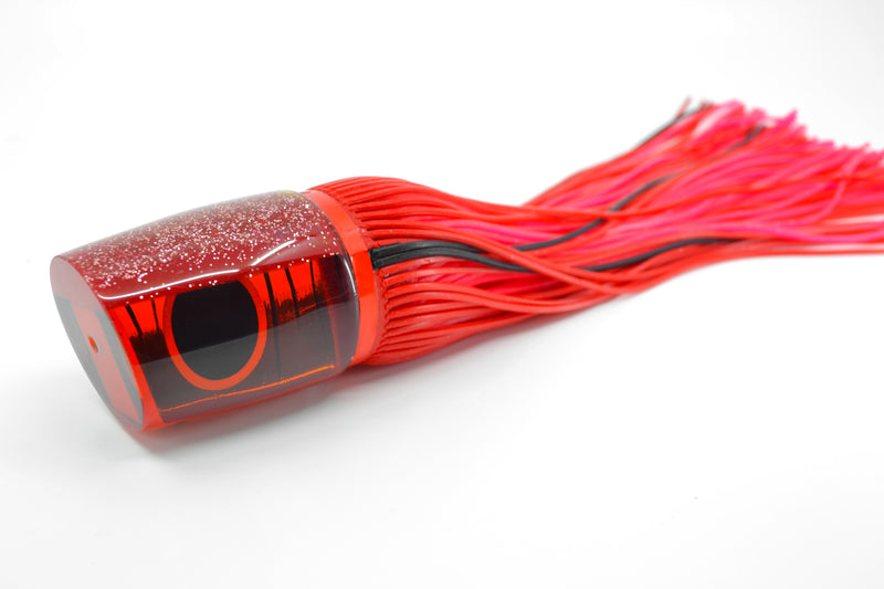 Amaral Lures Orange Chrome-Mirrored Red Back Ta'aroa 14" 9oz