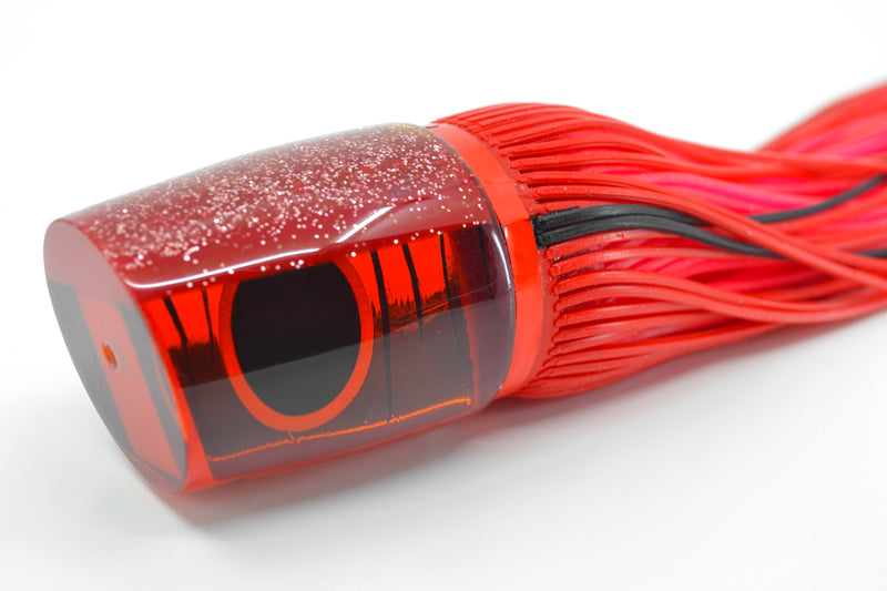 Amaral Lures Orange Chrome-Mirrored Red Back Ta'aroa 14" 9oz