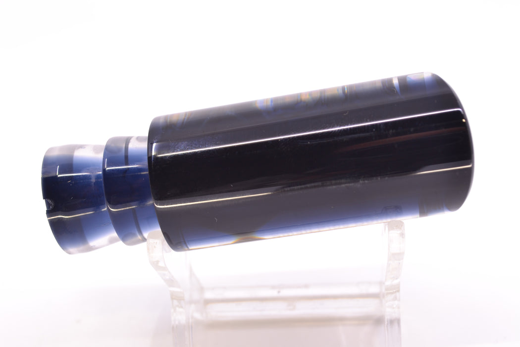 Moyes Lures S&P MOP Black Back Taxi Eyes Small Pipe Bomb 9" 2oz