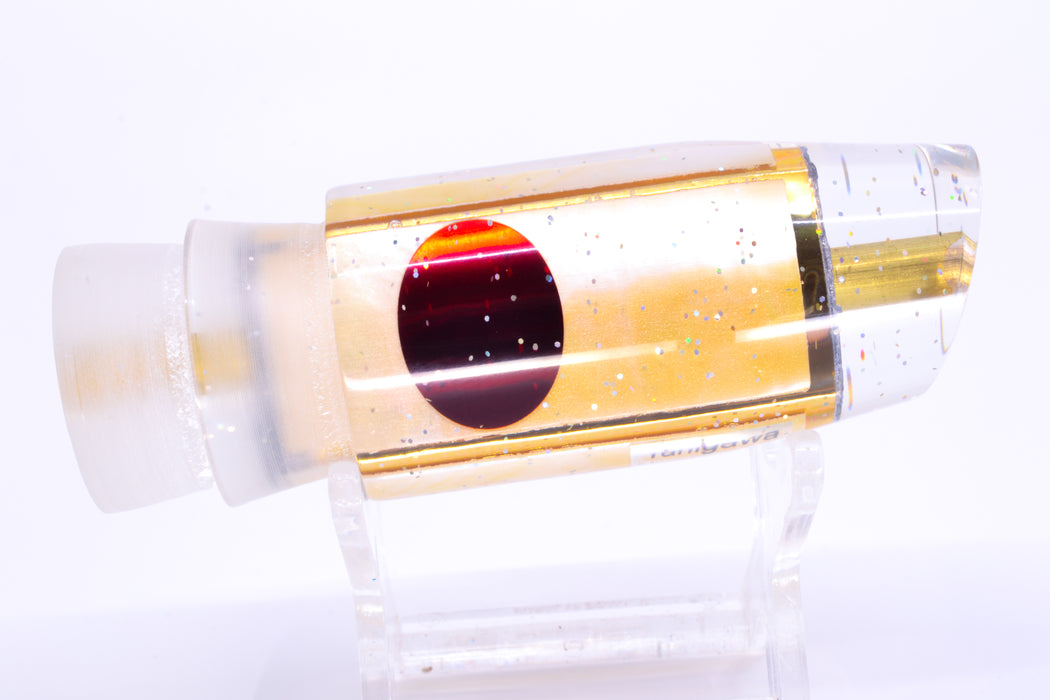 Tanigawa Lures Golden MOP Gold Wrap Red Eyes Plunger 9" 5oz
