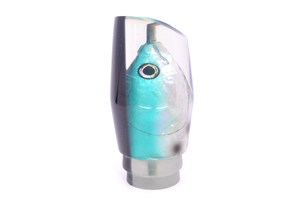 Ali'i Kai Lures Bonito Turquoise-White Fish Head Black Back Torta Teaser 28.5oz