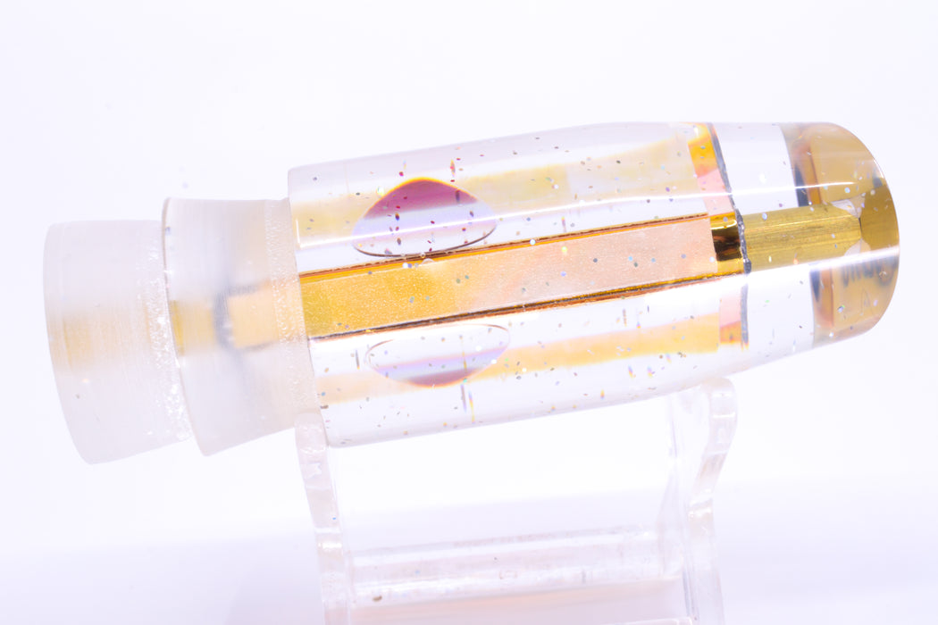 Tanigawa Lures Golden MOP Gold Wrap Red Eyes Plunger 9" 5oz