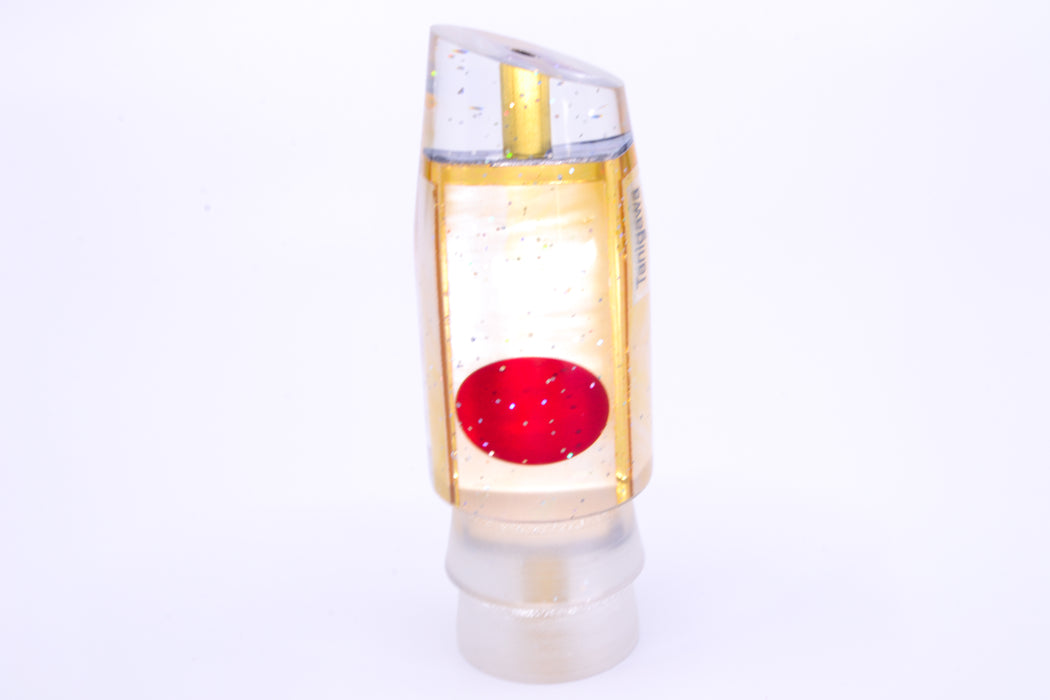 Tanigawa Lures Golden MOP Gold Wrap Red Eyes Plunger 9" 5oz