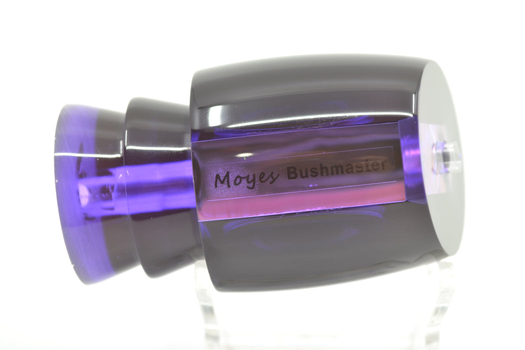 Moyes Lures Purple Mirrored Black Back Bushmaster 12" 5.5oz