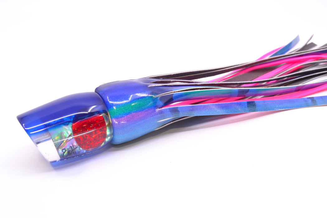 Marlin Magic Blue-Purple Abalone Blue Back Lil Hibby 10" 6.5oz FT Vinyl Blueberry