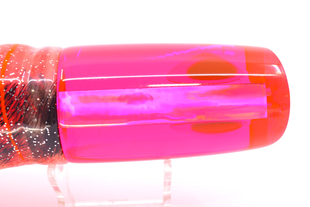 Koya Lures Pink Rainbow JP Large Lunger 14" 12.5oz Skirted Root Beer-Petrolero/Pink GZE