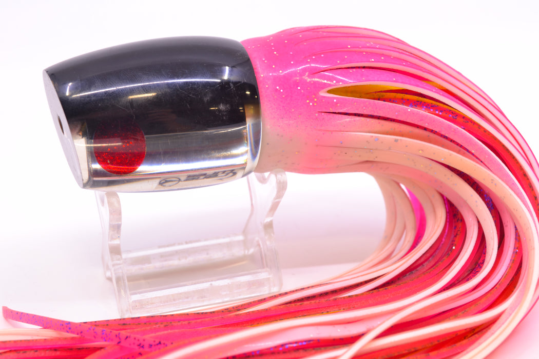 Crane Lures Silver Chrome Black Back Dirty Bird 9"+ 6oz Skirted Near New Pre-Owned GZE