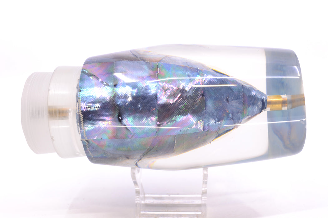 Ali'i Kai Lures Blue-Purple Abalone Shell Fish Head Torta Teaser 27.5oz