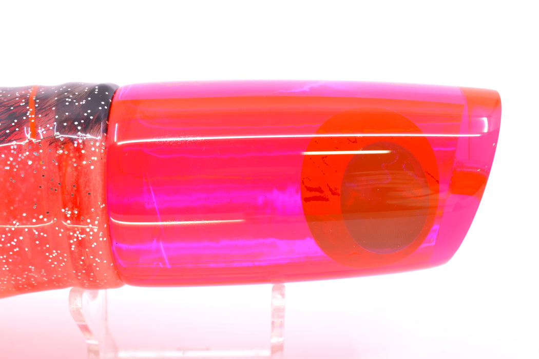 Koya Lures Pink Rainbow JP Large Lunger 14" 12.5oz Skirted Root Beer-Petrolero/Pink GZE