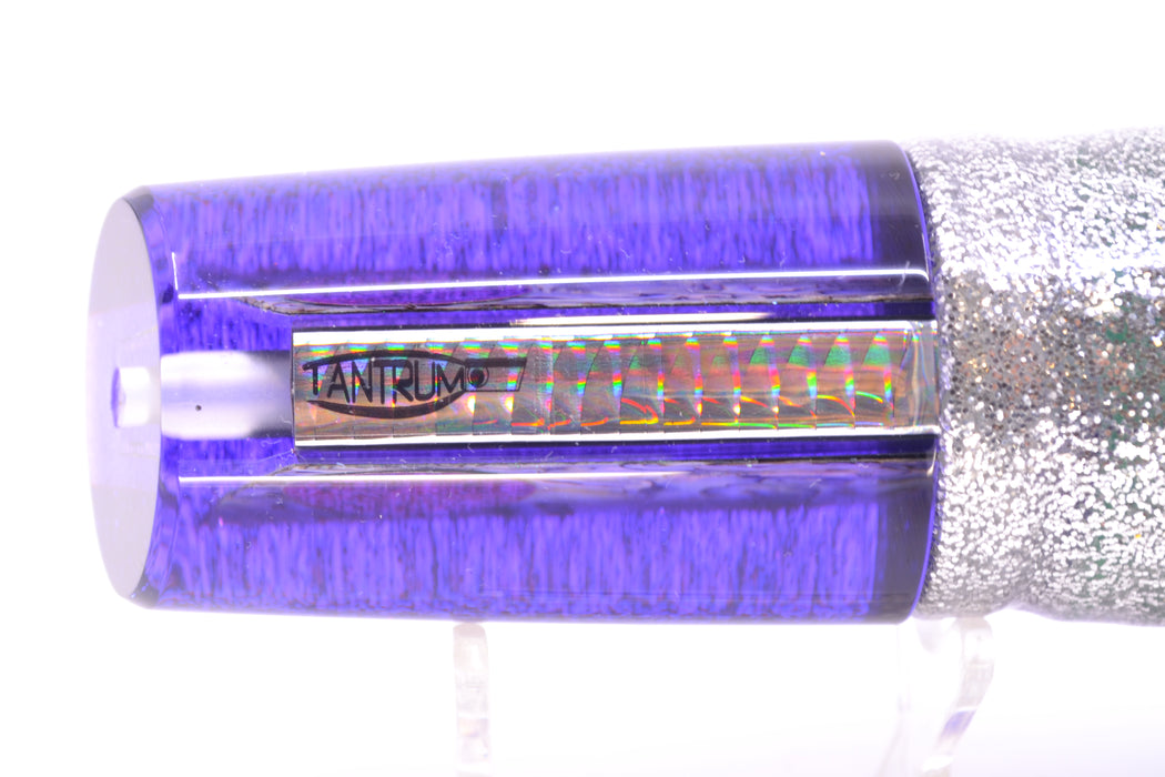TANTRUM Lures Paua Shell Purple Back Red Eyes Large Kaboom 12" 11oz Skirted Purple-Silver GZE