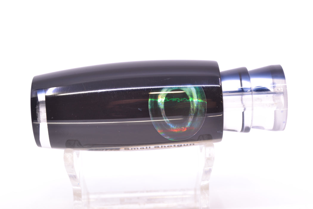 Moyes Lures Black Pearl Black Back Taxi Eyes Small Shotgun 9" 2oz