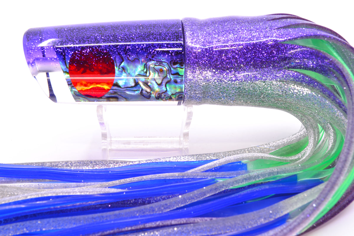 TANTRUM Lures Paua Shell Purple Back Red Eyes Large Kaboom 12