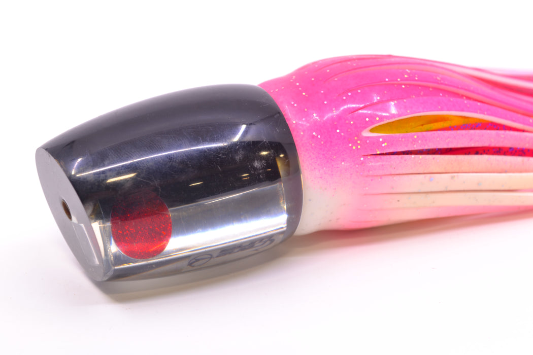 Crane Lures Silver Chrome Black Back Dirty Bird 9"+ 6oz Skirted Near New Pre-Owned GZE