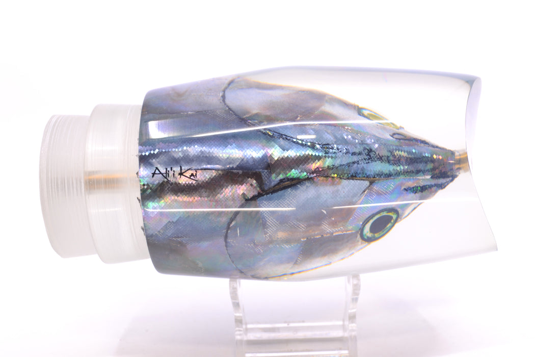 Ali'i Kai Lures Blue-Purple Abalone Shell Fish Head Torta Teaser 27.5oz