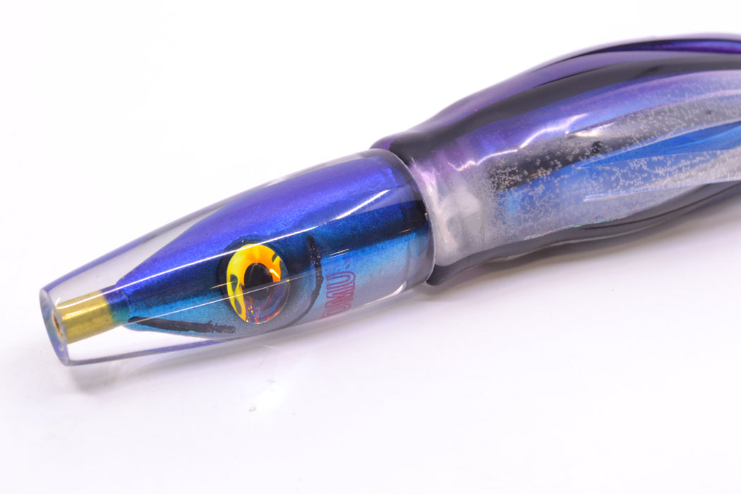 Tsutomu Lures "Hardline Aku" Fish Head Poke Invert 6" 3.2oz Skirted Skipjack