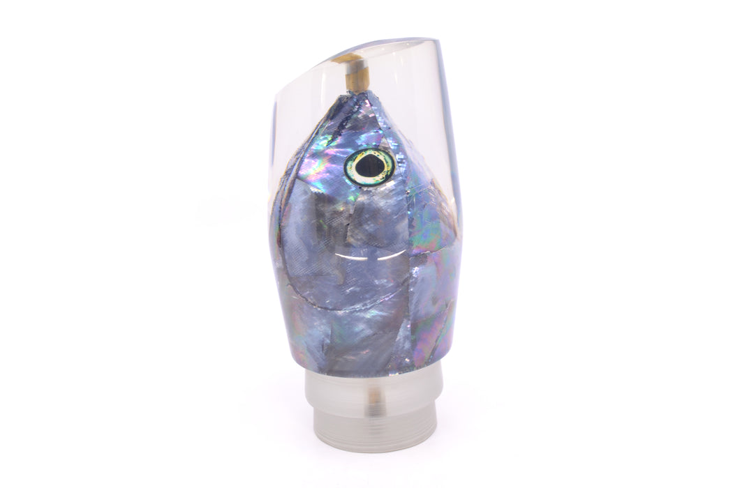 Ali'i Kai Lures Blue-Purple Abalone Shell Fish Head Torta Teaser 27.5oz