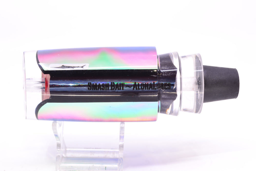 Aloha Lures Green-Purple-Teal Dichro Black Aurora Smash Bait 14" 9.5oz