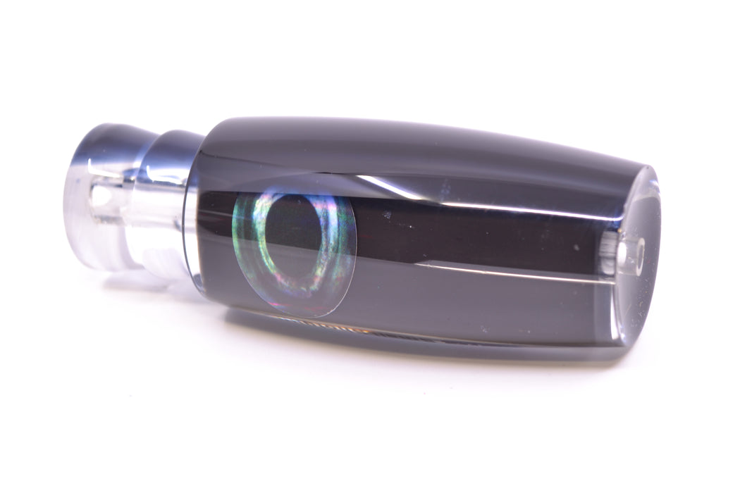 Moyes Lures Black Pearl Black Back Taxi Eyes Small Shotgun 9" 2oz