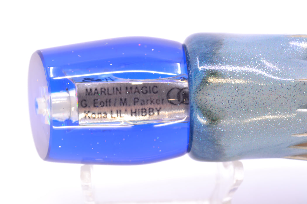 Marlin Magic Blue-Purple Abalone Blue Back Lil Hibby 10" 6.5oz FT Vinyl Aku Revisited