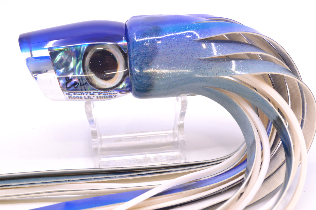 Marlin Magic Blue-Purple Abalone Blue Back Lil Hibby 10" 6.5oz FT Vinyl Aku Revisited