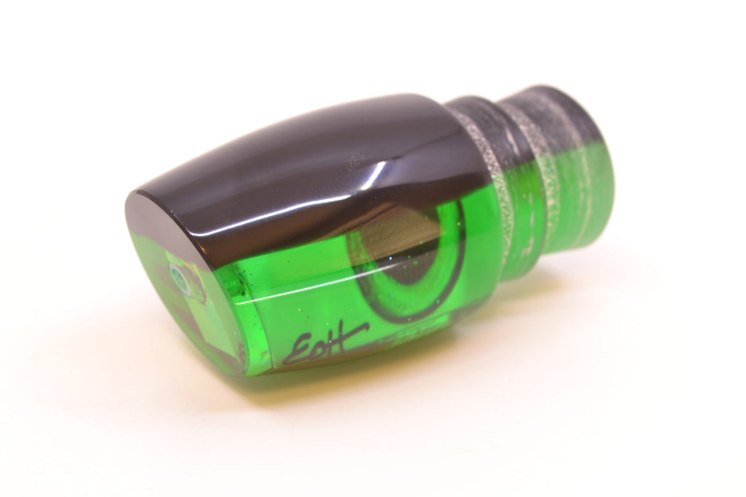 Marlin Magic Lures Green MOP Black Back Taxi Eyes Baby Ruckus 10" 4oz