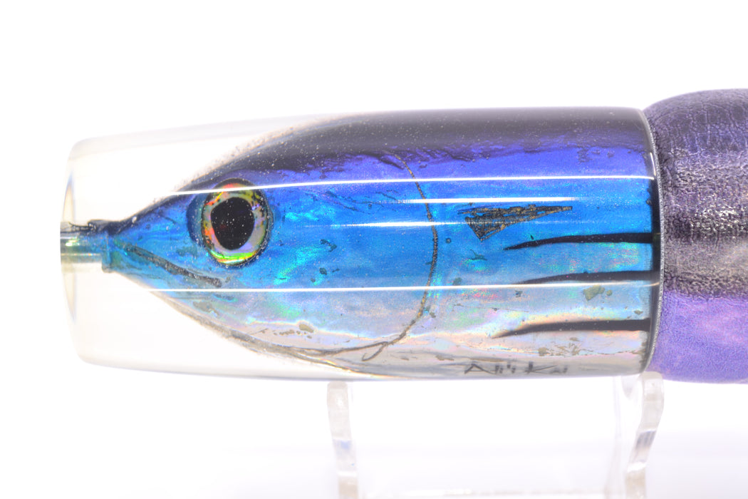 Ali'i Kai Lures Skipjack/Aku Medium Hard Head 12" 7oz ALV Vinyl Purple Skipjack GZE