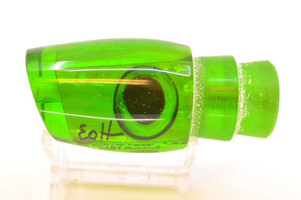 Marlin Magic Lures Green Awabi Taxi Eyes Baby Ruckus 10" 4oz