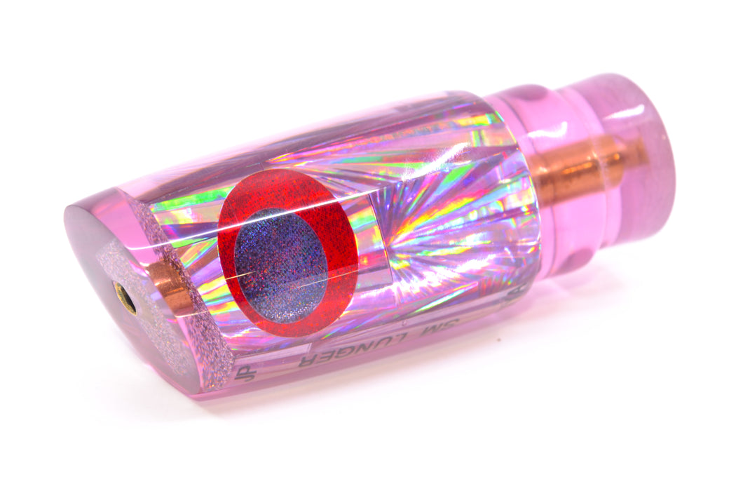 Koya Lures Purple Rainbow Starburst Black-Red Eyes JP Small Lunger 10" 3.5oz