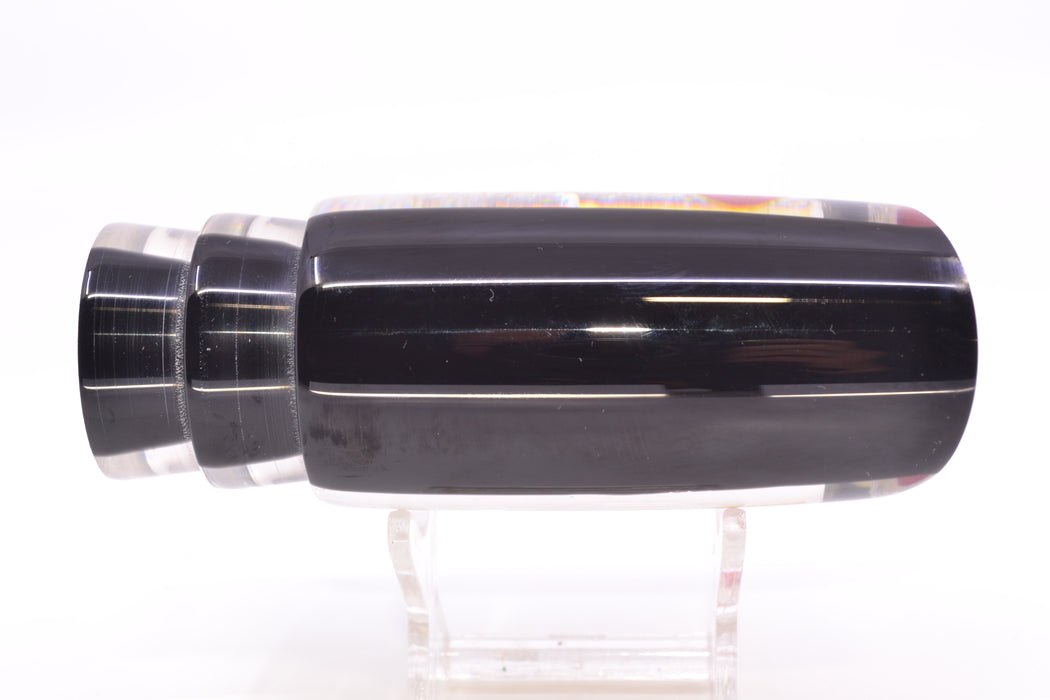 Koya Lures Lai Skin Black Back Red Eyes Large 614 14" 7oz GZE