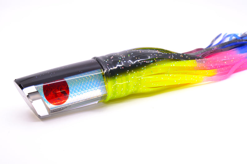 TANTRUM Lures Ice Rainbow Scale Black Back Large Kaboom 12" 11oz Skirted Magic Johnson