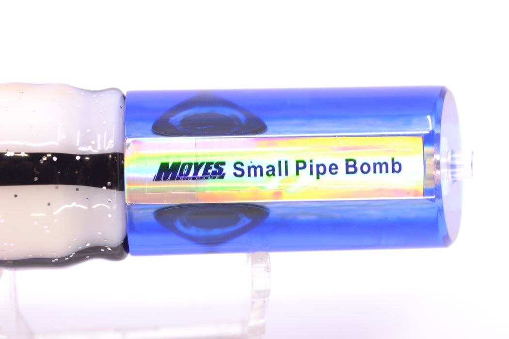 Moyes Lures Ice Blue Awabi Blue Back Taxi Eyes Small Pipe Bomb 9" 4oz Skirted Gay Bob