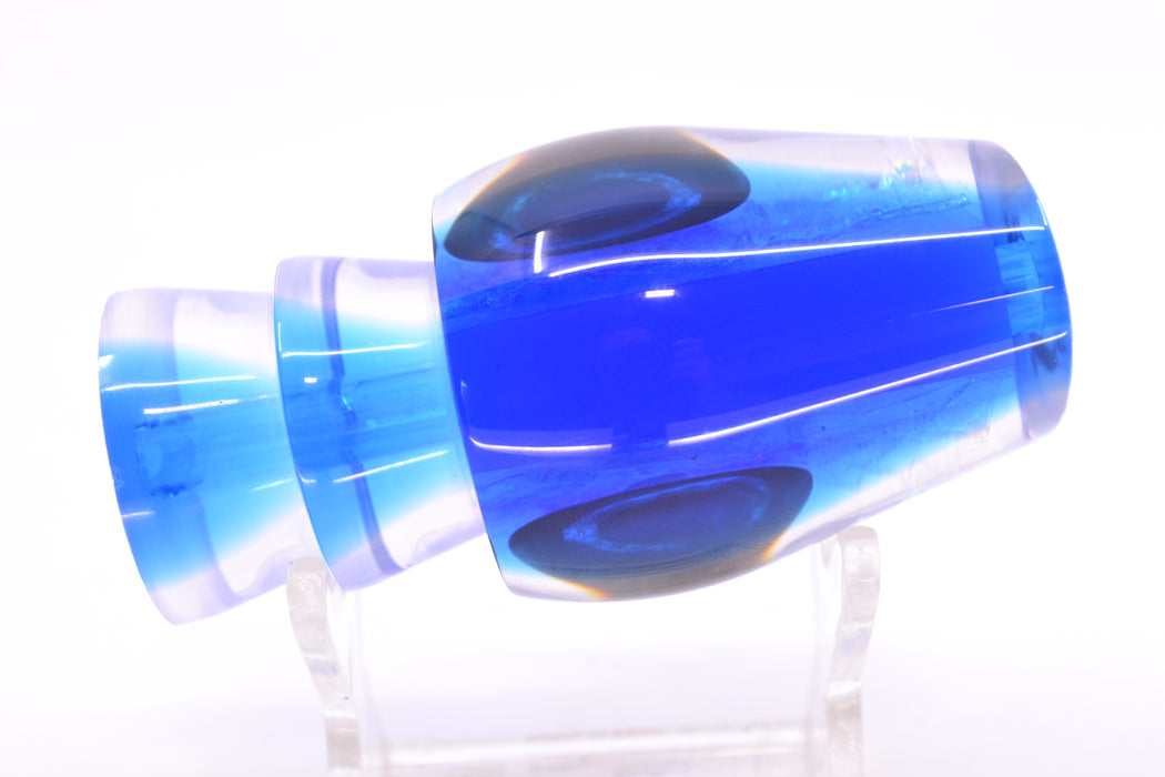 Moyes Lures Ice Blue-Pink Dichro Blue Back Taxi Eyes Medium Sumo 12" 3.7oz