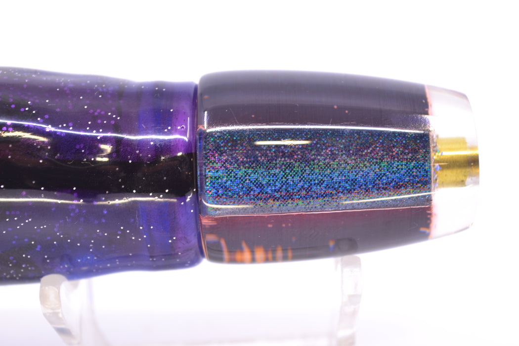 Koya Lures Black Rainbow JP 511 9" 4oz Skirted Purple-Blue/Black