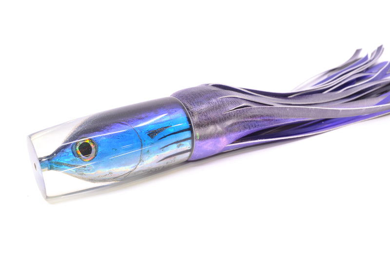 Ali'i Kai Lures Skipjack/Aku Medium Hard Head 12" 7oz ALV Vinyl Purple Skipjack