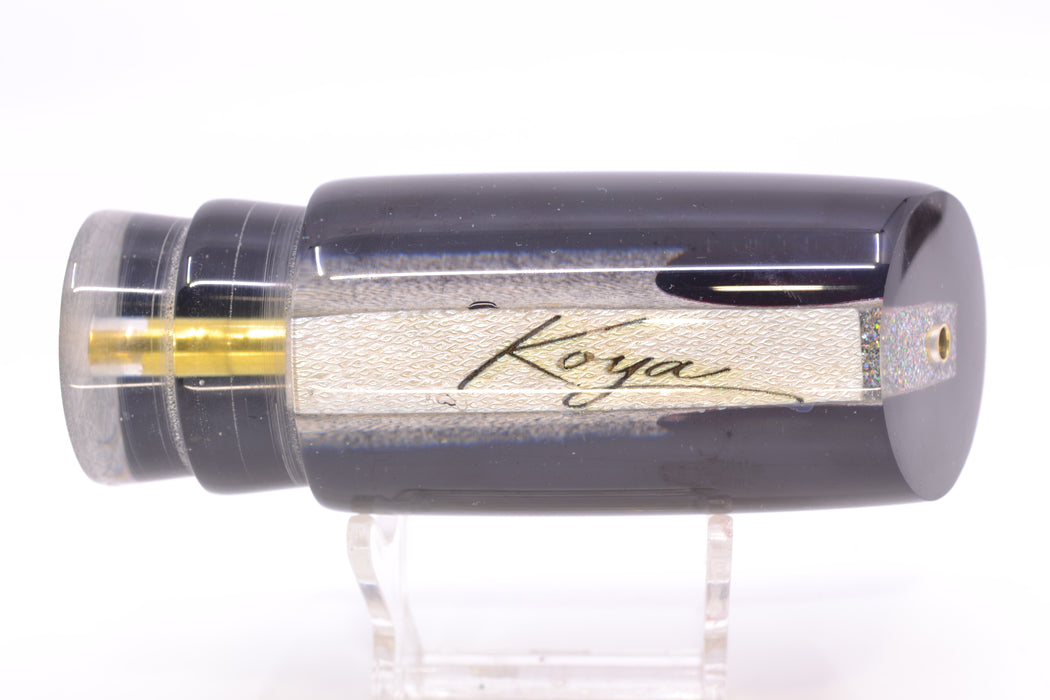 Koya Lures Lai Skin Black Back Red Eyes Large 614 14" 7oz GZE