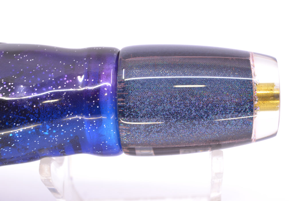 Koya Lures Black Rainbow JP 511 9" 4oz Skirted Purple-Blue/Black