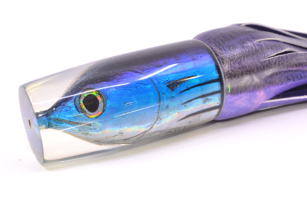 Ali'i Kai Lures Skipjack/Aku Medium Hard Head 12" 7oz ALV Vinyl Purple Skipjack GZE