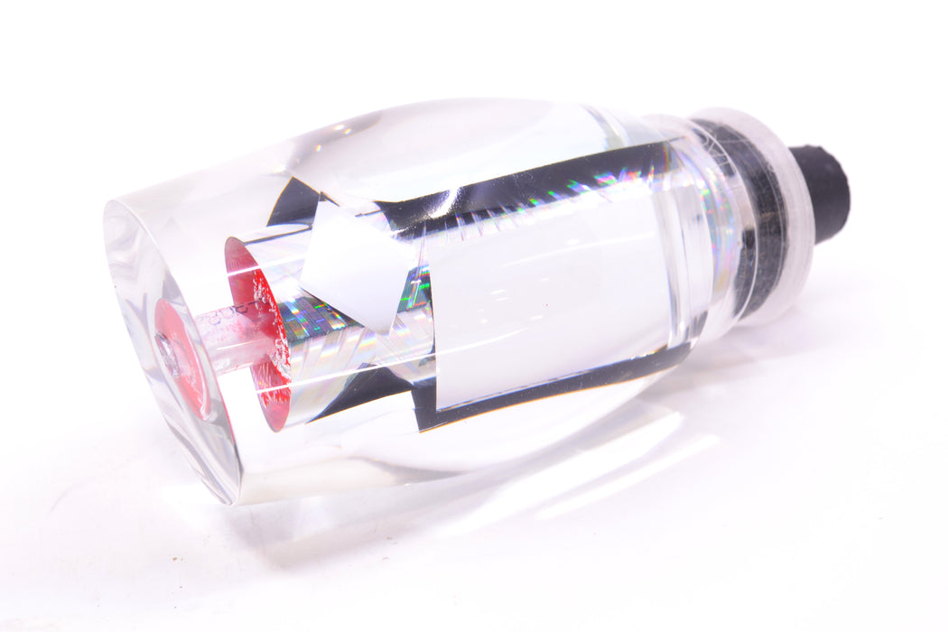 Aloha Lures Clear Mirrored Silver Rainbow Starburst The Machine 16" 11.2oz