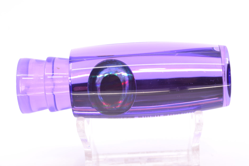 Moyes Lures Purple Mirrored Taxi Eyes Small Shotgun 9" 2oz
